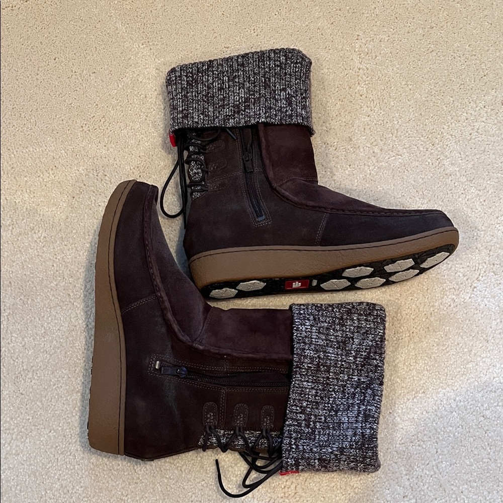 NWOT The North Face Women's Brown Suede Boots